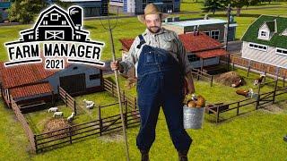 СВОЯ ФЕРМА | Farm Manager 2021 | ПЕРВЫЙ ВЗГЛЯД