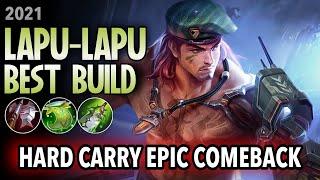 Lapu Lapu Best Build in 2021 | Lapu Lapu Gameplay & Build - Mobile Legends