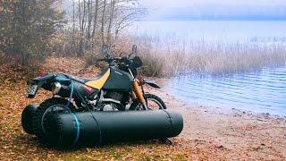 DIY Amphibious Motorcycle experiment