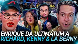 ¡⁣ENRIQUE CRESPO FUERA DE CONTROL! BARRE EL PISO CON RICHARD HERNÁNDEZ, KENNY VALDEZ & LA BERNY