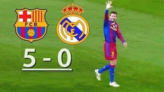 Barcelona vs Real Madrid  (5-0)