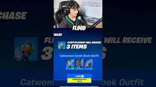 I sent him the Catwoman Comic skin!