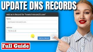 How to update DNS Records Using the Zone Editor in cPanel (UPDATED)