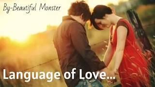 Language of love:: Beautiful Monster