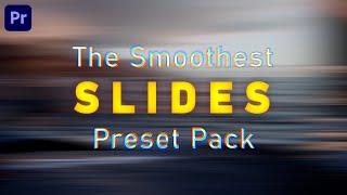 28 Free Smooth Slide Transitions | Premiere Pro 2022 Preset Pack