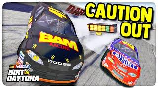 Took 73 Laps to Set the Caution Record in NASCAR Dirt to Daytona