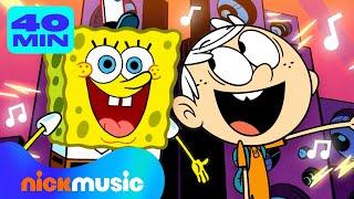 SpongeBob & Loud House End of Summer Playlist! | 40 Minutes | Nick Jr. Music