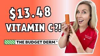 $13.48 Vitamin C Serum?! | The Budget Derm Approved