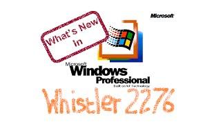 What's New in Windows XP/Whistler Build 2276 - Persistence and Assistance
