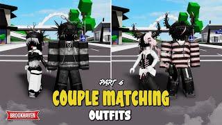 COUPLE MATCHING Outfit Ideas (EMO/Y2K) In Brookhaven ID/CODES - Roblox part 6