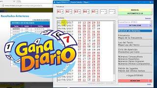 Ganar Lotería GANA DIARIO Eligiendo Números Ganadores con Fórmula Ley del Tercio (Sorteo 1420)