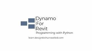 Dynamo for Revit - Programming with Python Course Trailer (Learn Python for Dynamo)