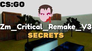 CSGO - Zm Critical Remake v3 Secrets / Нычки