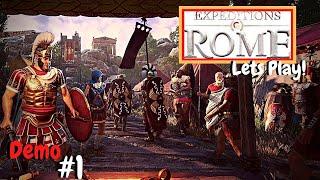 Expedition: Rome Gameplay | Tactical RPG | Demo Lets Play #1