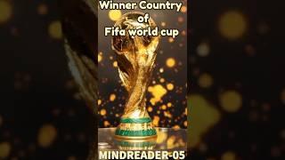 Top 10 most Fifa world cup winner countries 2022 #fifaworldcup #fifa #brazil #germany #worldcupfinal