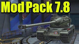 WoT Blitz // ModPak_7.8 by Crazy Crab / УСТАРЕЛ