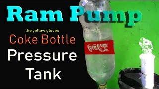 how to make ram pump pressure tank with coke bottle