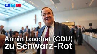 Kommt jetzt Schwarz-Rot? Interview mit Armin Laschet (CDU) | RTL WEST