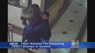 Video Shows Suspect Harassing Woman In Queens