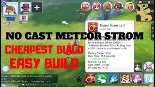 High Wizard, NO CAST Meteor Strom Easy & Cheapest Build [ Ragnarok Mobile Eternal Love ]