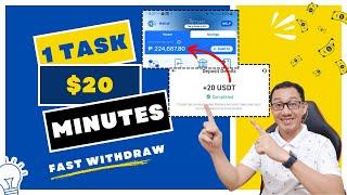 1 TASK LANG = KITA NG $100 IN JUST 2 MINUTES SA ONLINE APP WITHDRAW SA GCASH