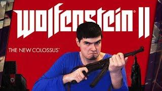 WOLFENSTEIN 2: THE NEW COLOSSUS - ПРЕДВАРИТЕЛЬНЫЙ ОБЗОР. BIOSHOCK INFINITE ОТ МИРА МЯСНЫХ ШУТЕРОВ