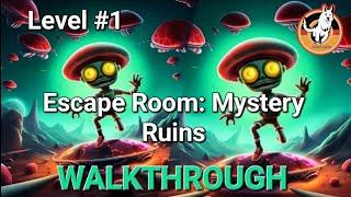 Escape Room: Mystery Ruins [Level 1] Walkthrough | Solution (HFG-ENA Studio)