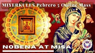 CATHOLIC CHURCH MASS TODAY | February  5  NOVENA MASS TO OUR MOTHER OF PERPETUAL HELP - Miyerkules