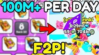 NEW *CRAZY* F2P DIAMOND FARMING METHOD In Pet Simulator 99.. (ROBLOX) 