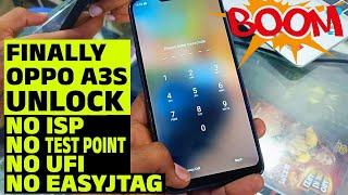 OPPO A3s Pattern Password FRP Remove Just 1 Click Via UnlockTool Full Details Video Step By Step