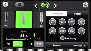 My Rode NT1 5th Gen Settings on Rodecaster Pro II