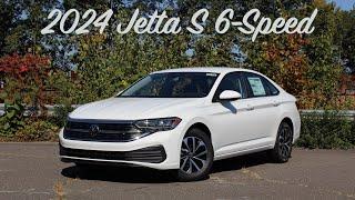 2024 VW Jetta S Manual - Features Review & POV Test Drive