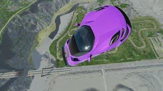 Cars vs Gravity BeamNG-Drive