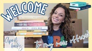 HOW-TO BOOKS IN MY NEW OFFICE | APRIL READS