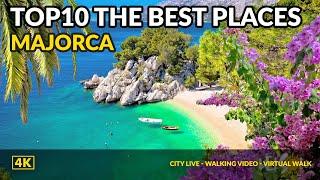 Top10 The best places and beaches in Mallorca - Areal Drone 4K Majorca