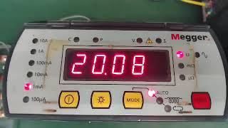 Megger DLRO10 Low Resistance OhmMeter Repair & Calibration by Dynamics Circuit (S) Pte. Ltd.