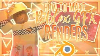 How to Render your Roblox Character using Blender | Roblox GFX Tutorial #1