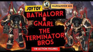 JOYTOY Warhammer 40K Black Legion Chaos Terminators #warhammer40k #spacemarines #chaos #terminator