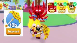 Got The Strongest Pickaxe and Became the best In...(Minion Simulator)