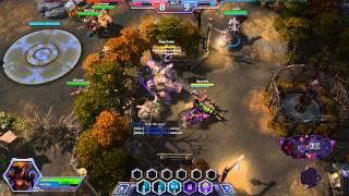 Heroes of the Storm - Zagara - Mine Push