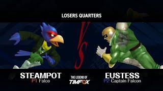 Steampot vs Eustess Losers Quarters - the legend of timfox