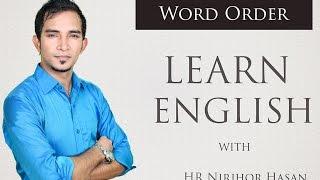 Word order/Sentence Structure of English - HR Nirjhor Hasan