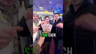 I GAVE MY FRIENDS $100 TO GAMBLE WITH  #casino #challenge