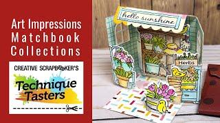 Art Impressions Matchbook Collections - Technique Tasters #330