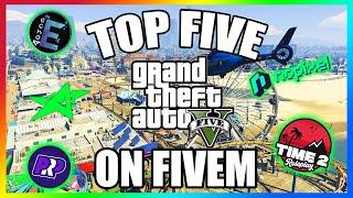 THE TOP 5 GTA 5 ROLEPLAY SERVERS ON FIVEM! (UPDATED 2025)