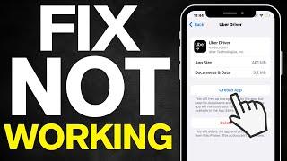 Uber Driver App Not Working FIX (2025)