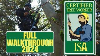 Certified Tree Worker Exam 2024 FULL TEST WALKTHROUGH