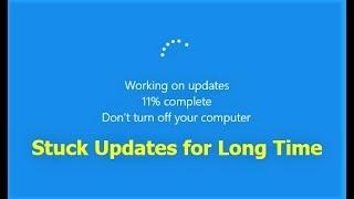 How to Fix Windows 10 Update Stuck on Working on Updates