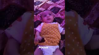 little masha  #short #masha #so cute baby laughing smile