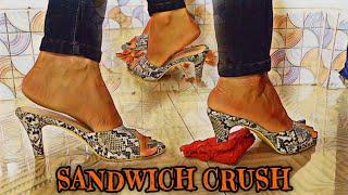 Sandwich Crush with my new heels || Hrittika ||F24FEET